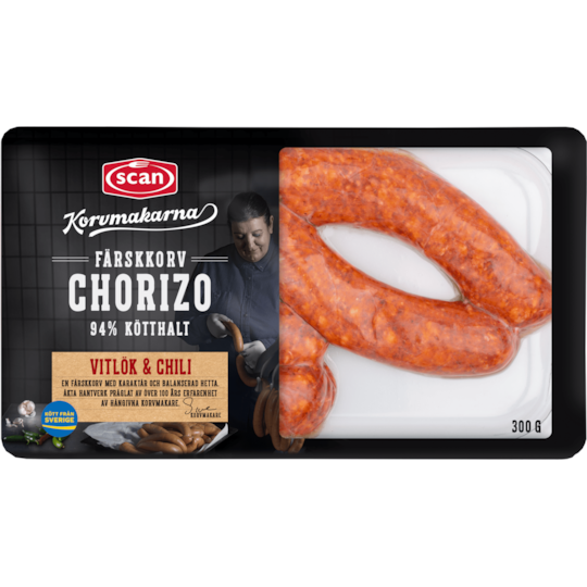 Färskkorv Chorizo