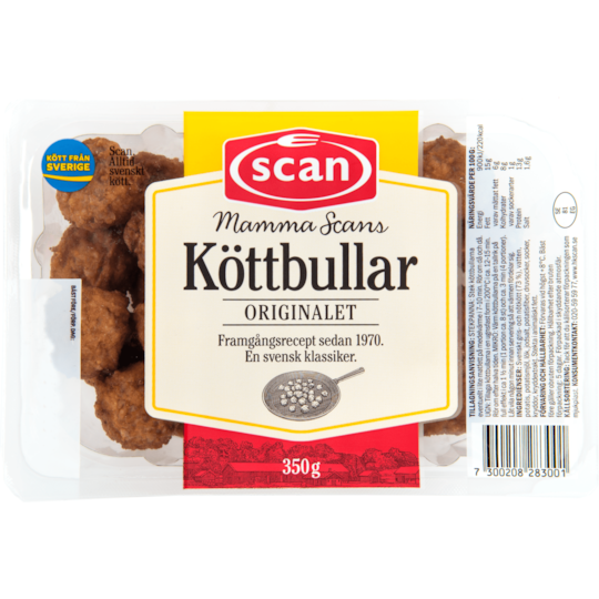 Mammas Köttbullar 350g