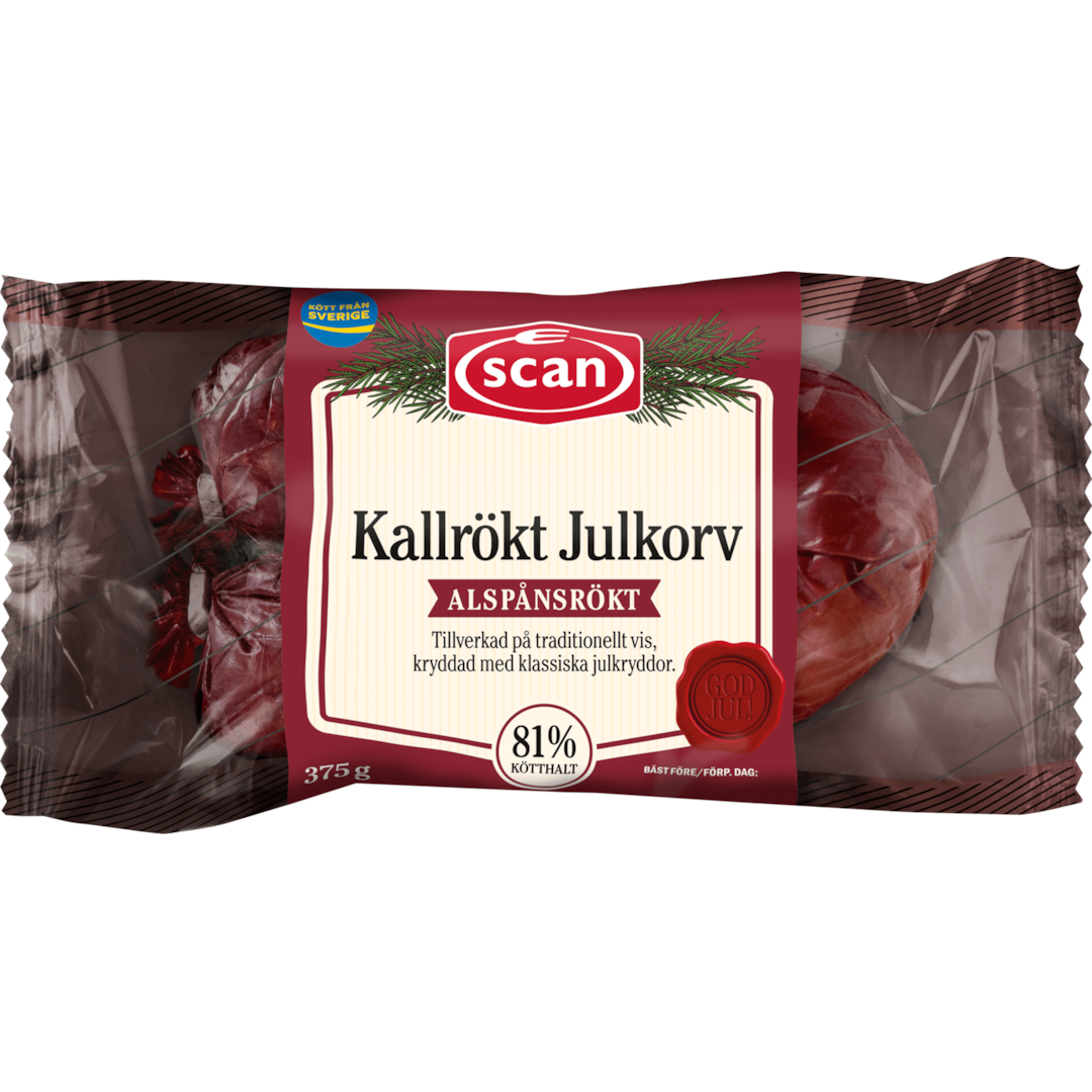 Kallrökt Julkorv