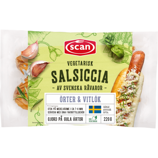 Vegetarisk Salsiccia