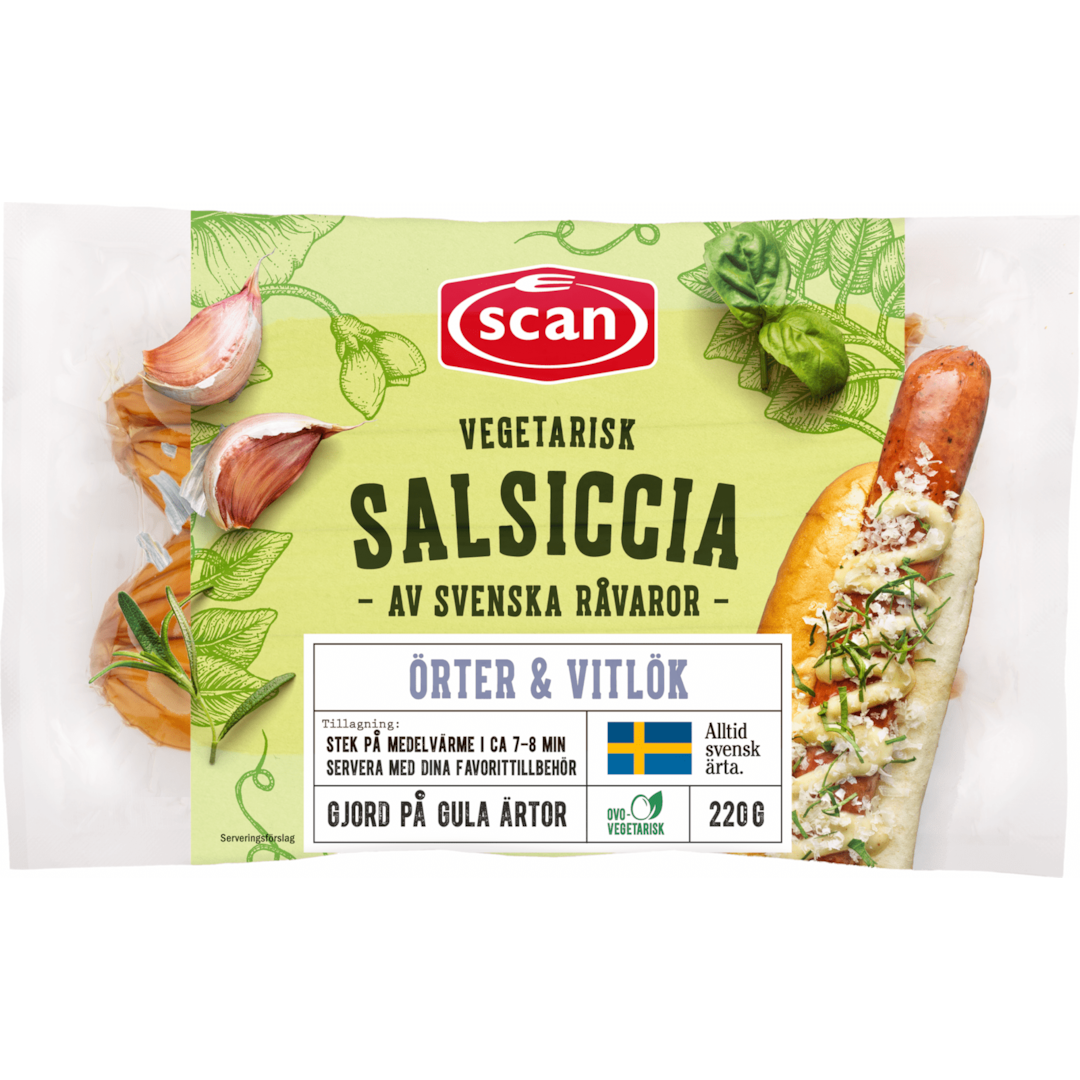 Vegetarisk Salsiccia