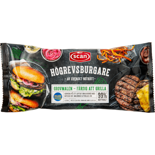 Högrevsburgare 150g