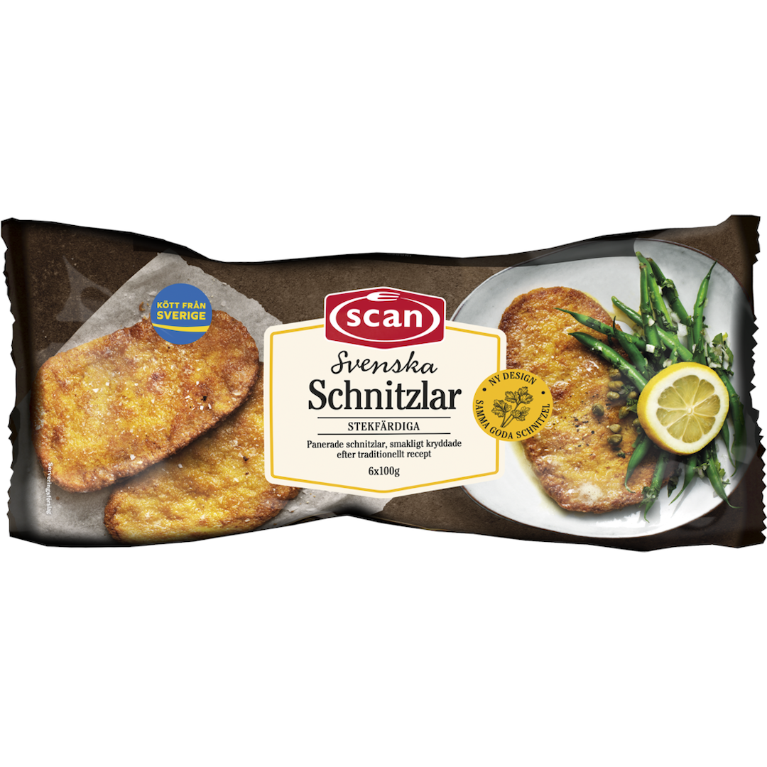 Schnitzel panerad