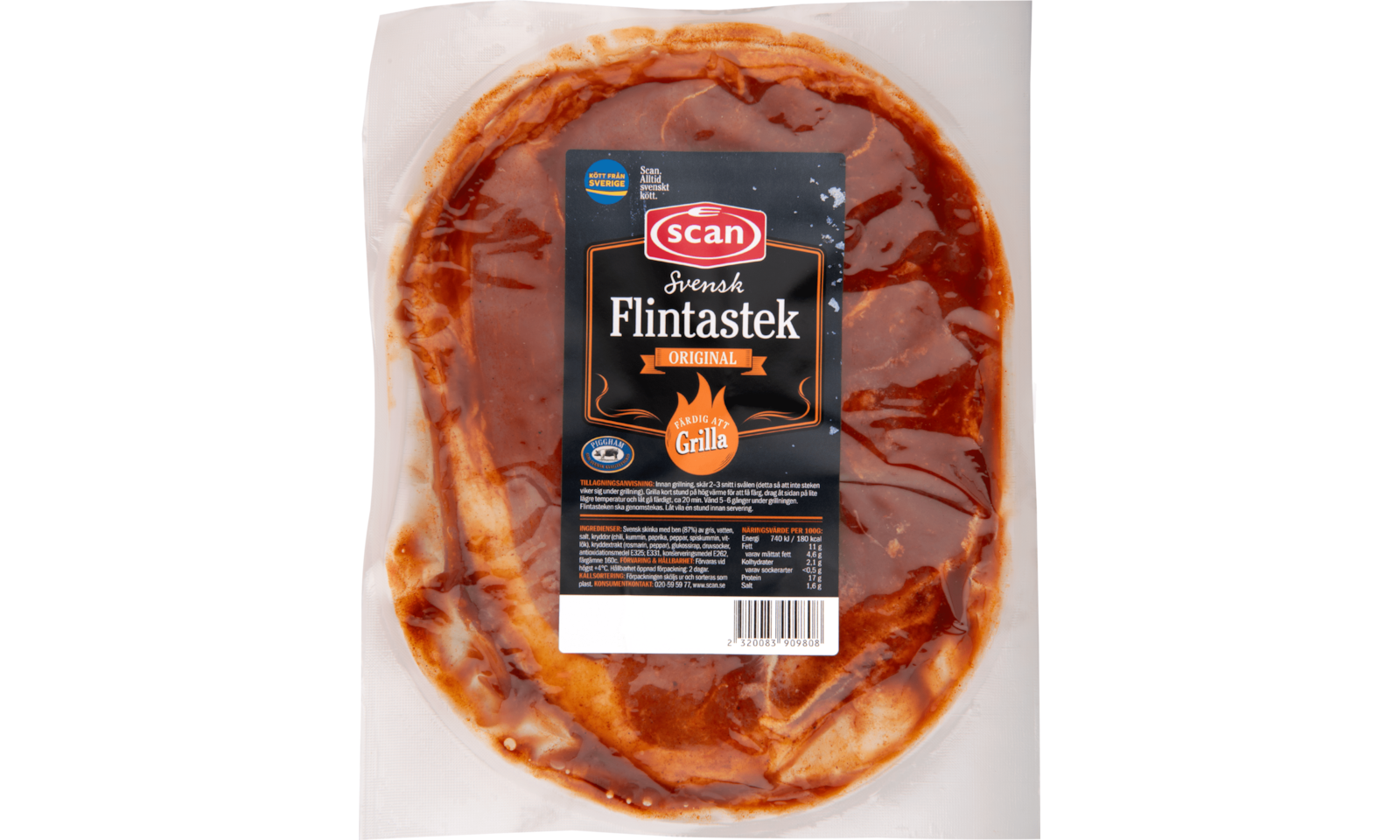 668777 Flintastek orginal ovan