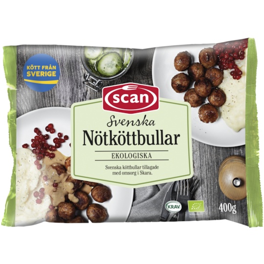 Ekologiska Nötköttbullar